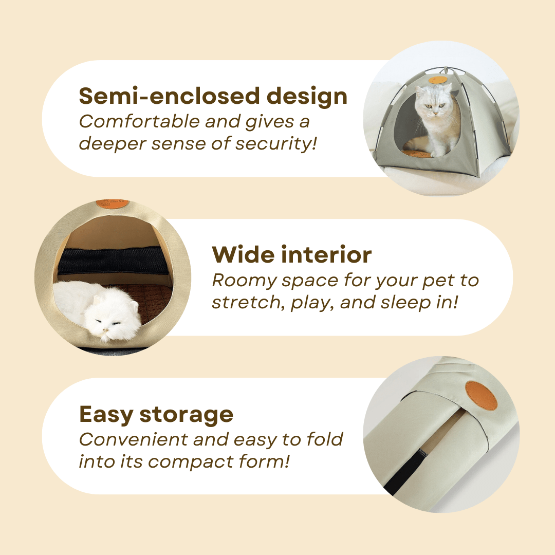 Airy Cat Tent for Summers