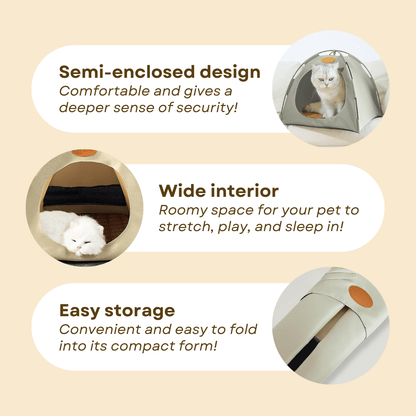 Airy Cat Tent for Summers