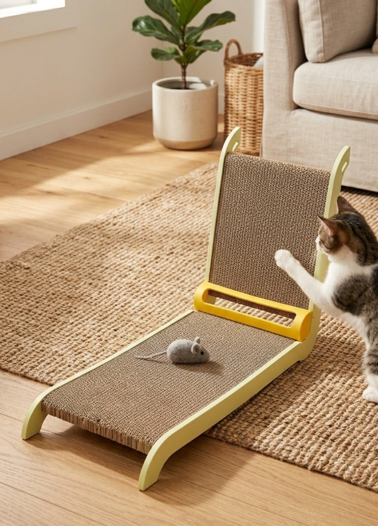 Inclined Shaped Cat Scratcher