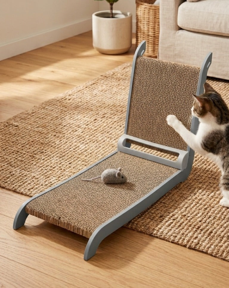 Inclined Shaped Cat Scratcher