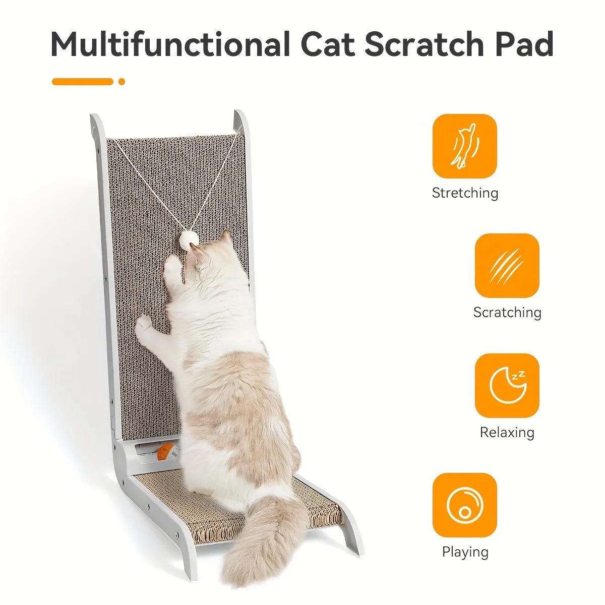 Inclined Shaped Cat Scratcher