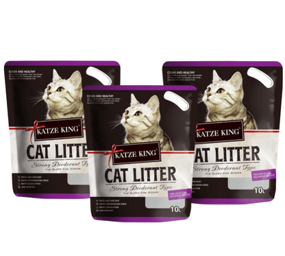 Katze King Imported Bentonite Cat Litter 10L