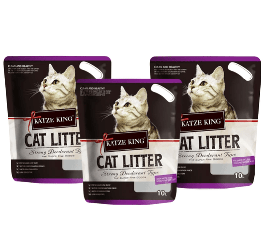 Katze King Imported Bentonite Cat Litter 10L
