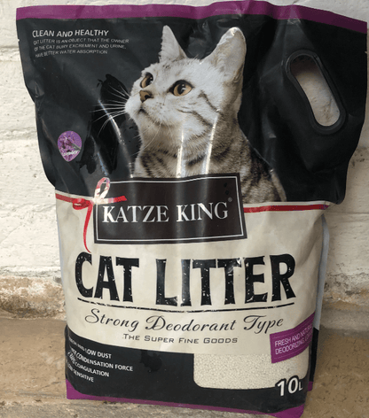 Katze King Imported Bentonite Cat Litter 10L