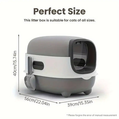 Kipey Double Covered Litter Box