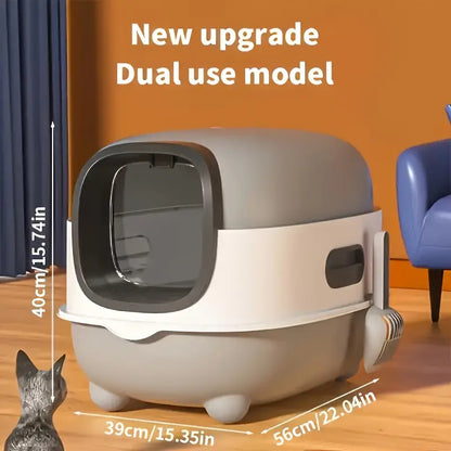 Kipey Double Covered Litter Box