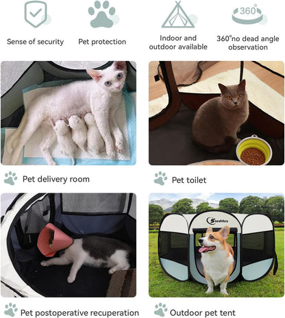 Kitten Cat Puppy Large Size Play Pen Kennel