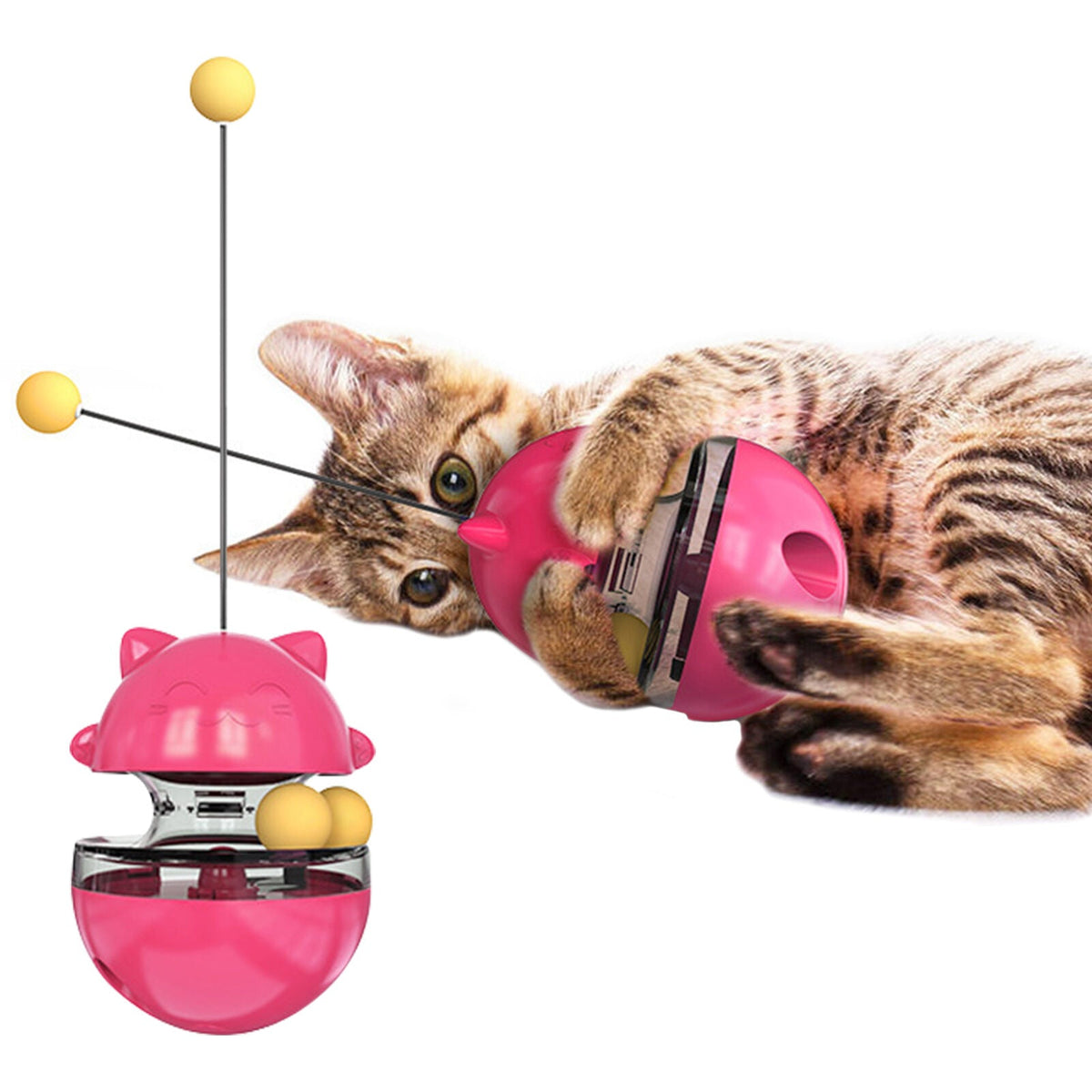 Kitten/Cat Tumbler Treat & Food Dispenser
