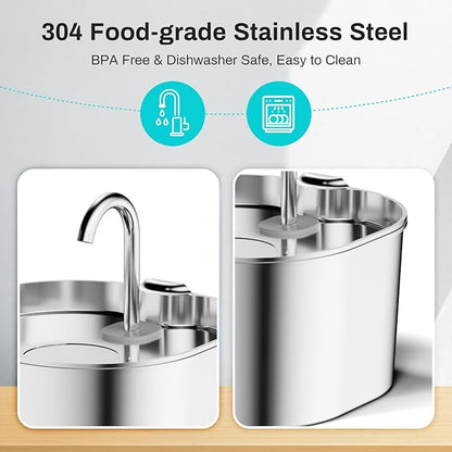 Large Capacity Stainless Steel Water Fountain