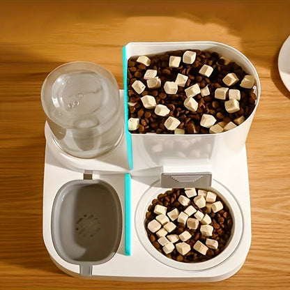 Large Capacity Water & Food Dispenser for Pets