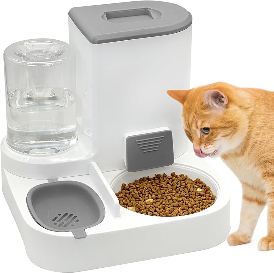 Large Capacity Water & Food Dispenser for Pets
