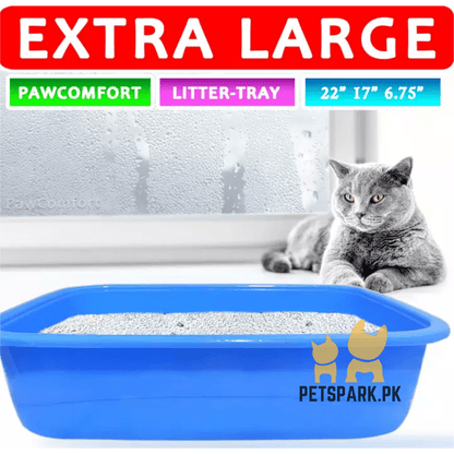 PawComfort Large Litter Tray for Adult Large Cat