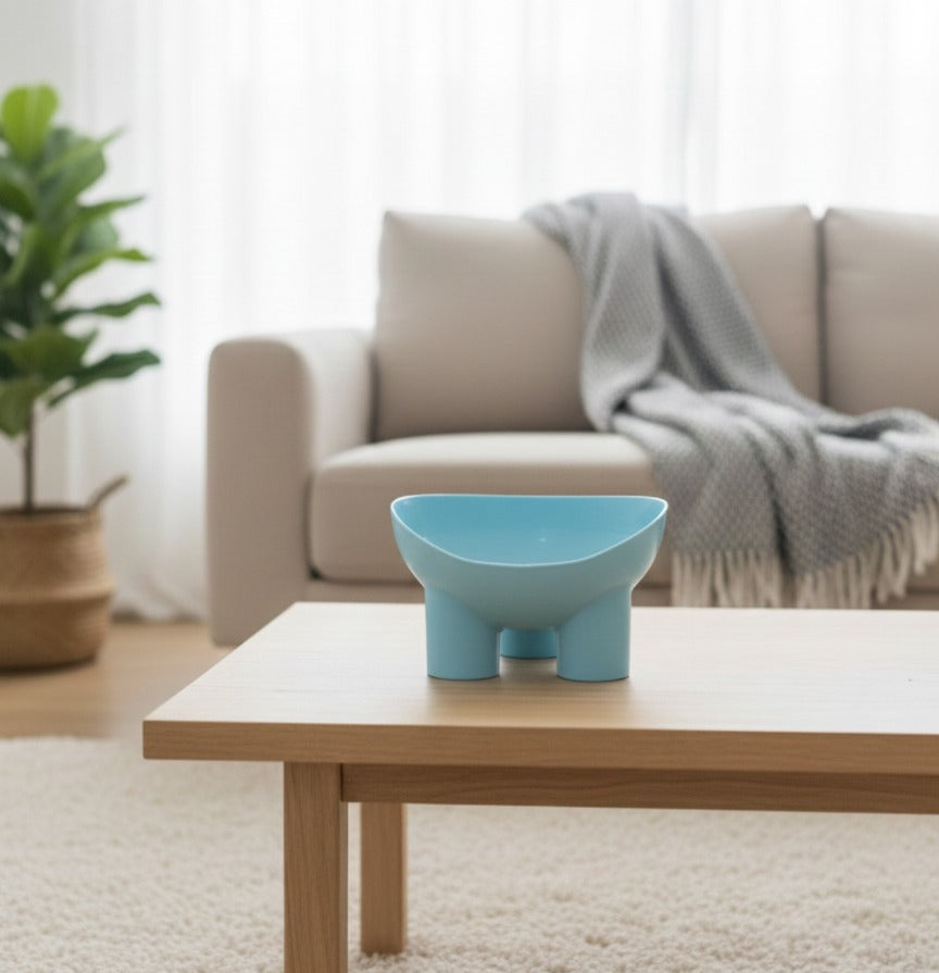 LeZara Elevated Pet Food Bowl