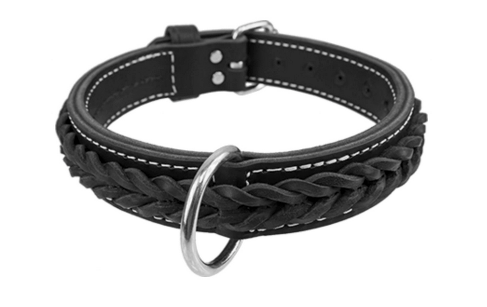 Original Leather Braided King Collar