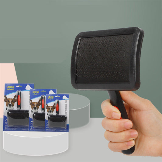 Matt Black Grooming Brush for Cat/Dog