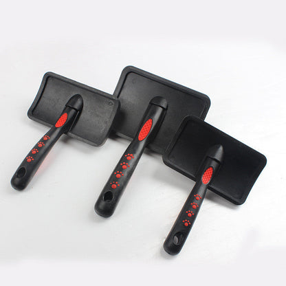 Matt Black Grooming Brush for Cat/Dog