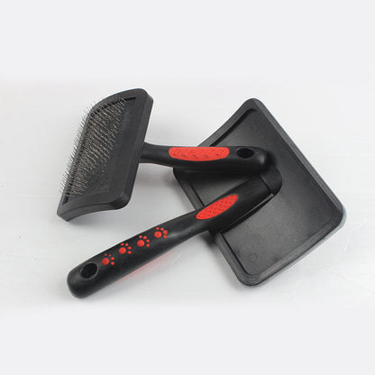 Matt Black Grooming Brush for Cat/Dog