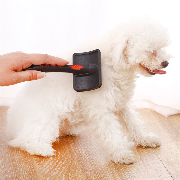 Matt Black Grooming Brush for Cat/Dog