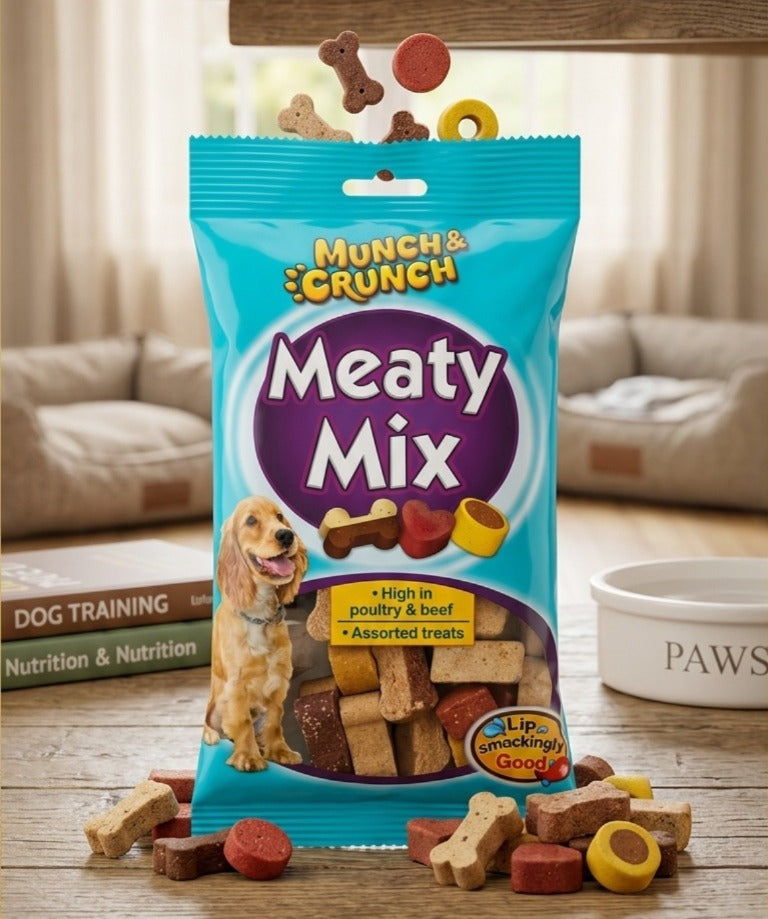 Munch & Crunch Bikkies Dog Treats