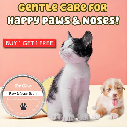 Natural Pet Paw Balm with Shea Butter and Vit E