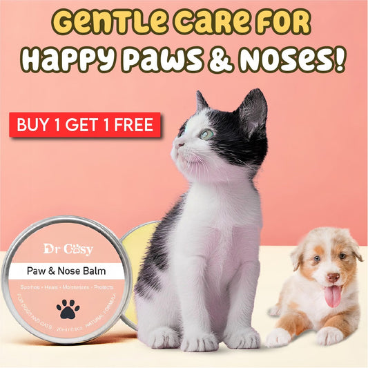 Natural Pet Paw Balm with Shea Butter and Vit E