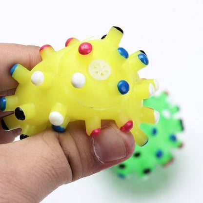 New Puppy Spike Ball Toy (One)