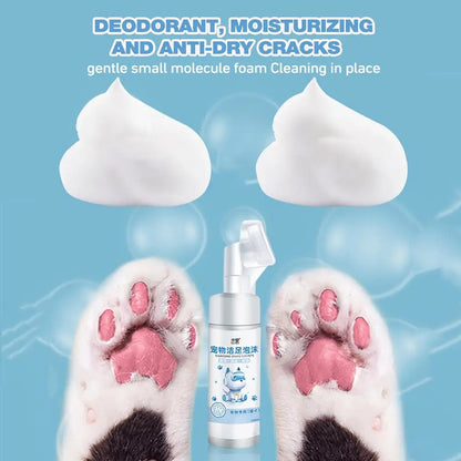No-Rinse Pets Foaming Cleanser with Brush Head - 150ml