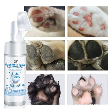 No-Rinse Pets Foaming Cleanser with Brush Head - 150ml
