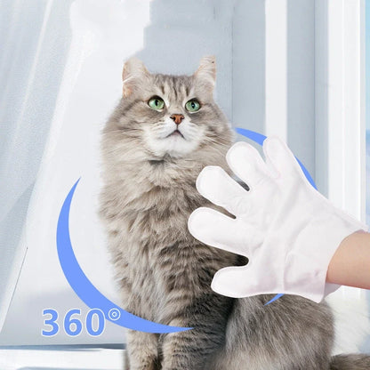 No Rinse Spa Wet Gloves for Pet Cleaning (Free Delivery)