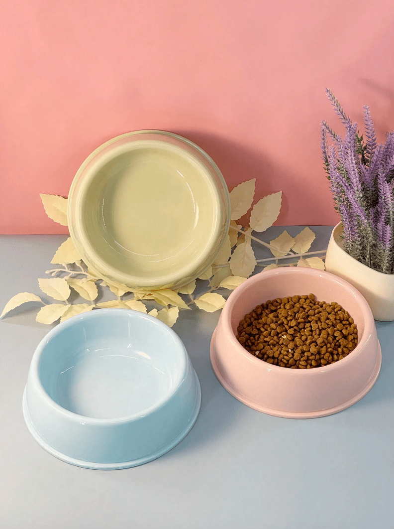 Non-Slip Colorful Imported Pet Food Bowl