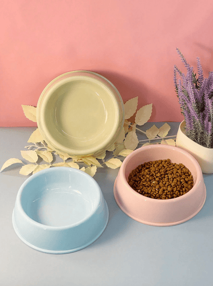 Non-Slip Colorful Imported Pet Food Bowl