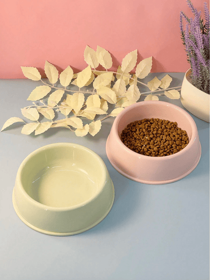 Non-Slip Colorful Imported Pet Food Bowl