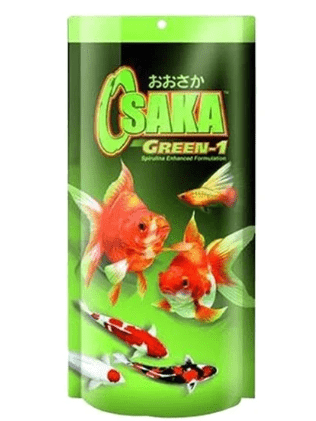 Osaka Green-1 GoldFish and Fancy Carp Fish Food - 100Grams
