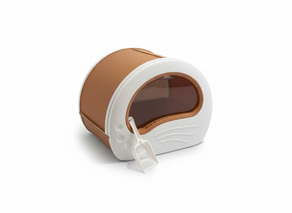 PawPalace Cat Litter Box with Sliding Tray
