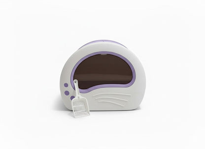 PawPalace Cat Litter Box with Sliding Tray