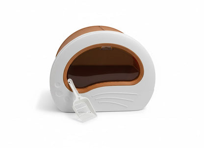 PawPalace Cat Litter Box with Sliding Tray
