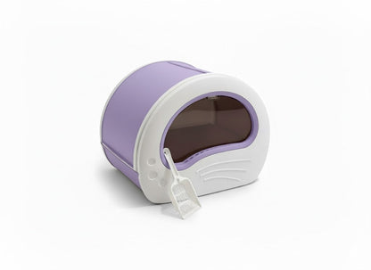 PawPalace Cat Litter Box with Sliding Tray