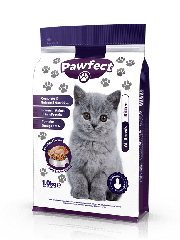 Pawfect Kitten Food 1 - 12 Months