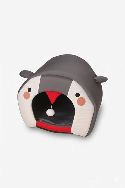 Penguin Pet House in Bed