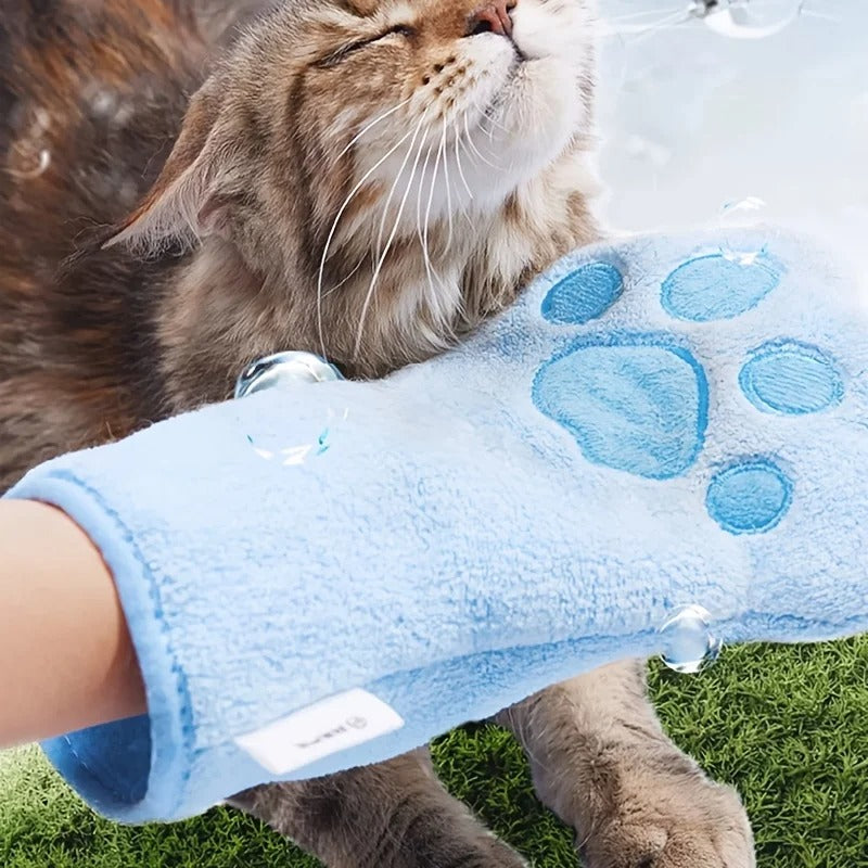 Pet Bathing Glove (1 Glove Without Shampoo)