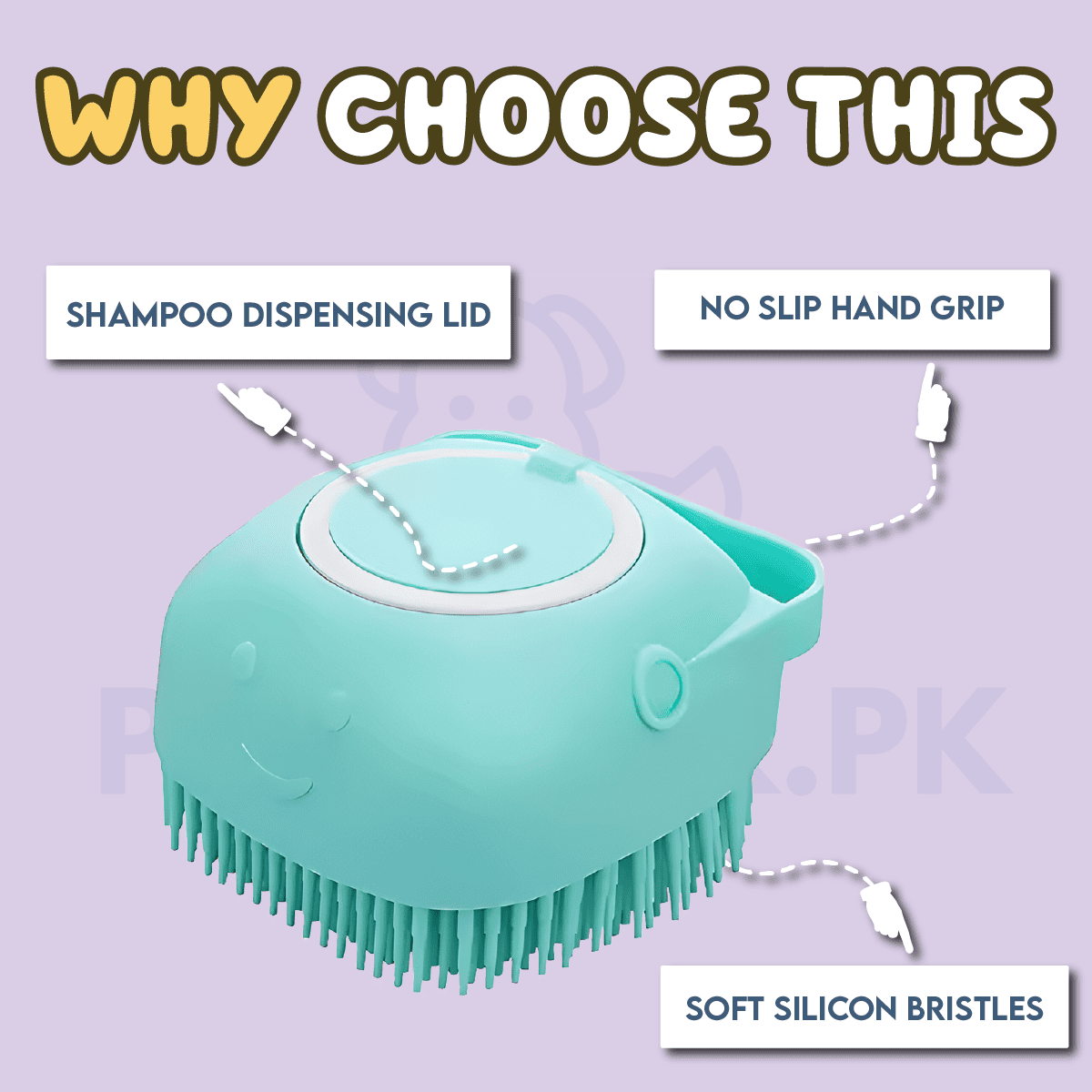 Pet Bathing Shampoo Container