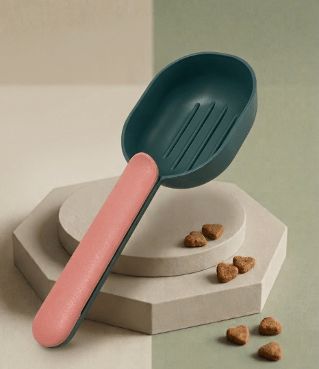 Pet Food Measuring Spoon With Long Handle