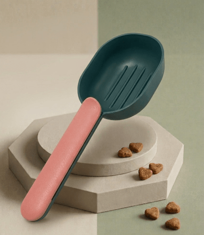 Pet Food Measuring Spoon With Long Handle