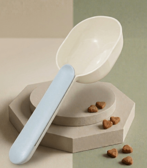 Pet Food Measuring Spoon With Long Handle