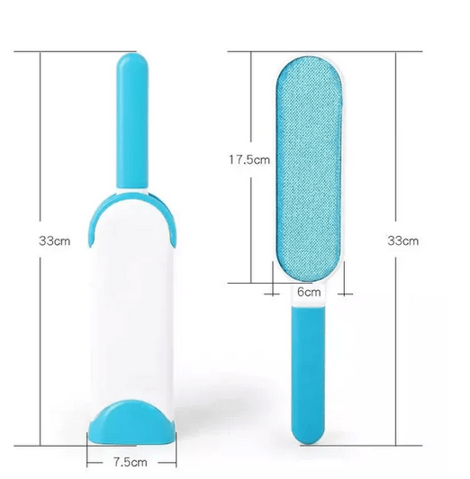 Pet Hair Remover - 2 in 1 Double-Sided Standard-Size - Remove Cat and Dog Fur, Lint, Bedding, Fabric