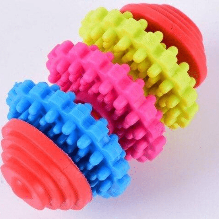Pet Rubber Teether Chew Toy For Dogs