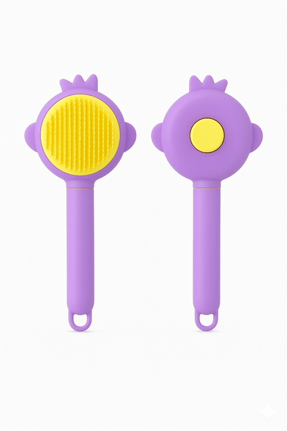 Pet Self Cleaning Bunny Brush