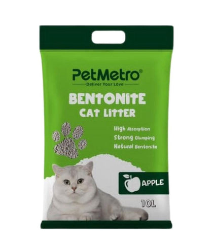 PetMetro Premium Imported Bentonite Cat Litter 10 Litre