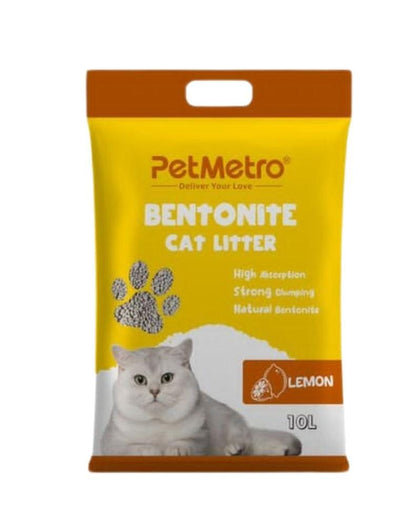 PetMetro Premium Imported Bentonite Cat Litter 10 Litre