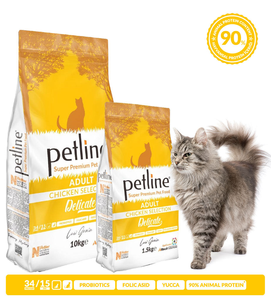 Petline Super Premium Adult Cat Food Chicken